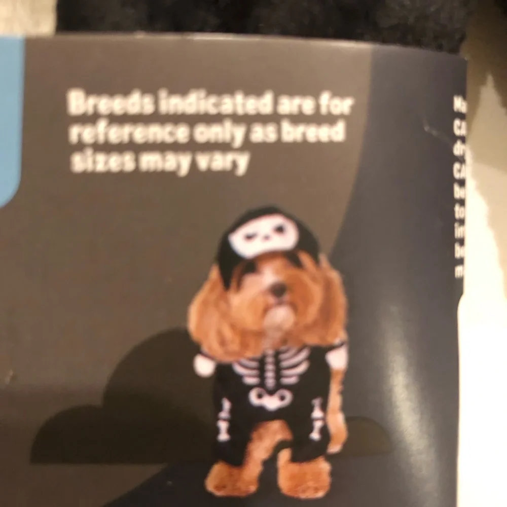 Brand New Small Dog Skeleton Halloween Costume